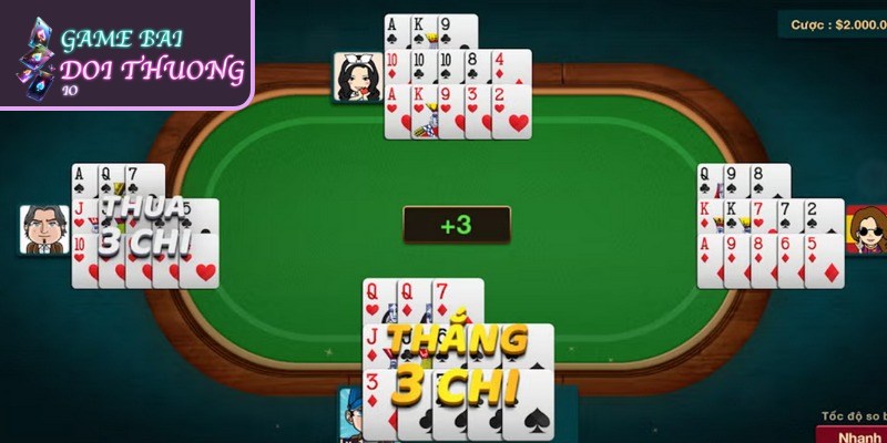 Cách Xếp Bài Mậu Binh Giúp Tăng Tỷ Lệ Chiến Thắng 1 Biết cách xếp bài mậu binh, người chơi có thể phát huy tối đa sức mạnh từng chi