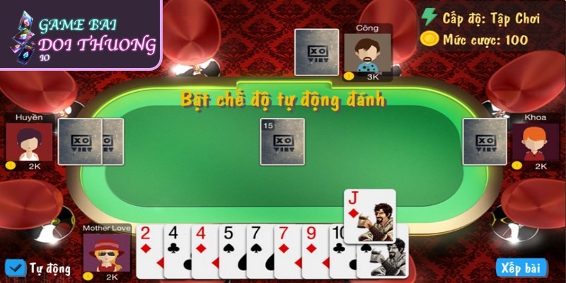 Quy trình một ván bài theo luật chơi phỏm chi tiết cực chuẩn