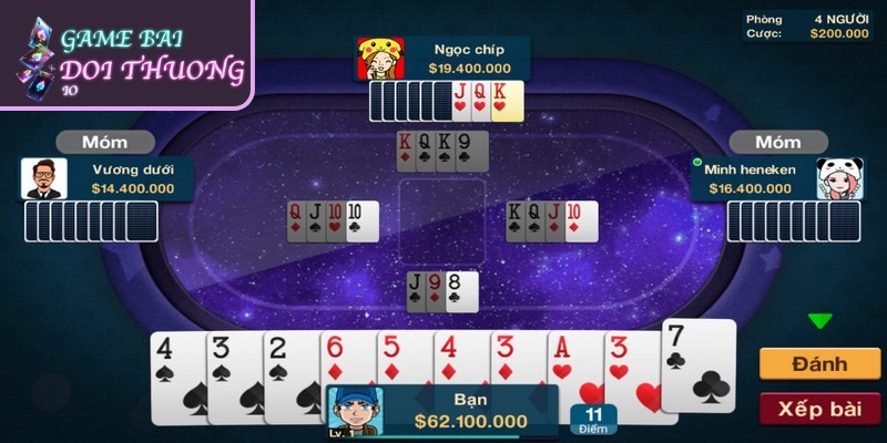 Thuật ngữ cơ bản game thủ cần biết trong luật chơi phỏm
